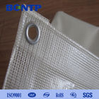Clear Plastic Vinyl Fabric PVC Transparent Tarpaulin Sheet Flame Retardant