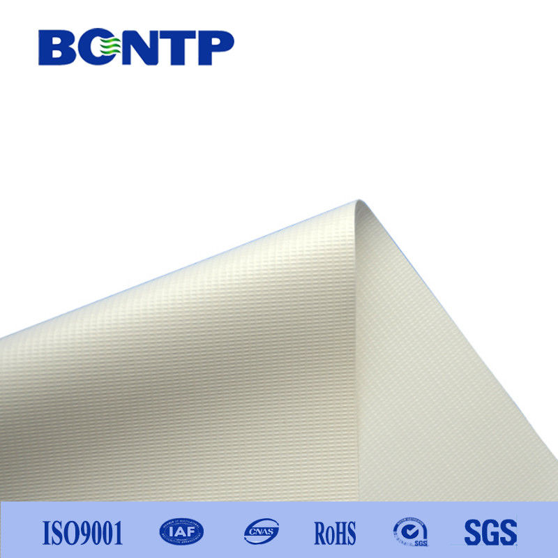 13oz 440gsm PVC Flex Material White Polyester Digital Printing Fabric
