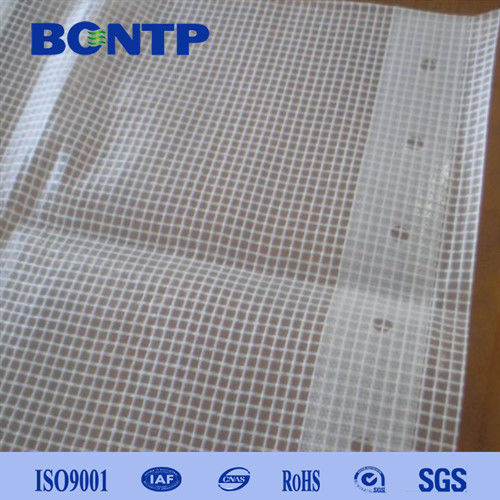 Clear Plastic Vinyl Fabric PVC Transparent Tarpaulin Sheet Flame Retardant